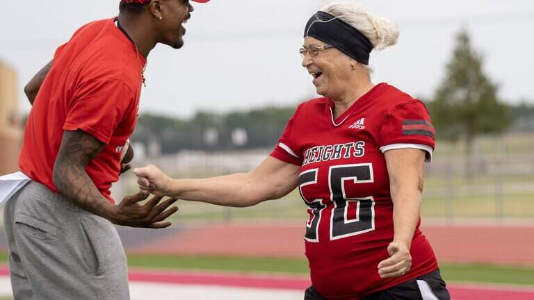 What happens when football moms become the players? Heights finds out every year