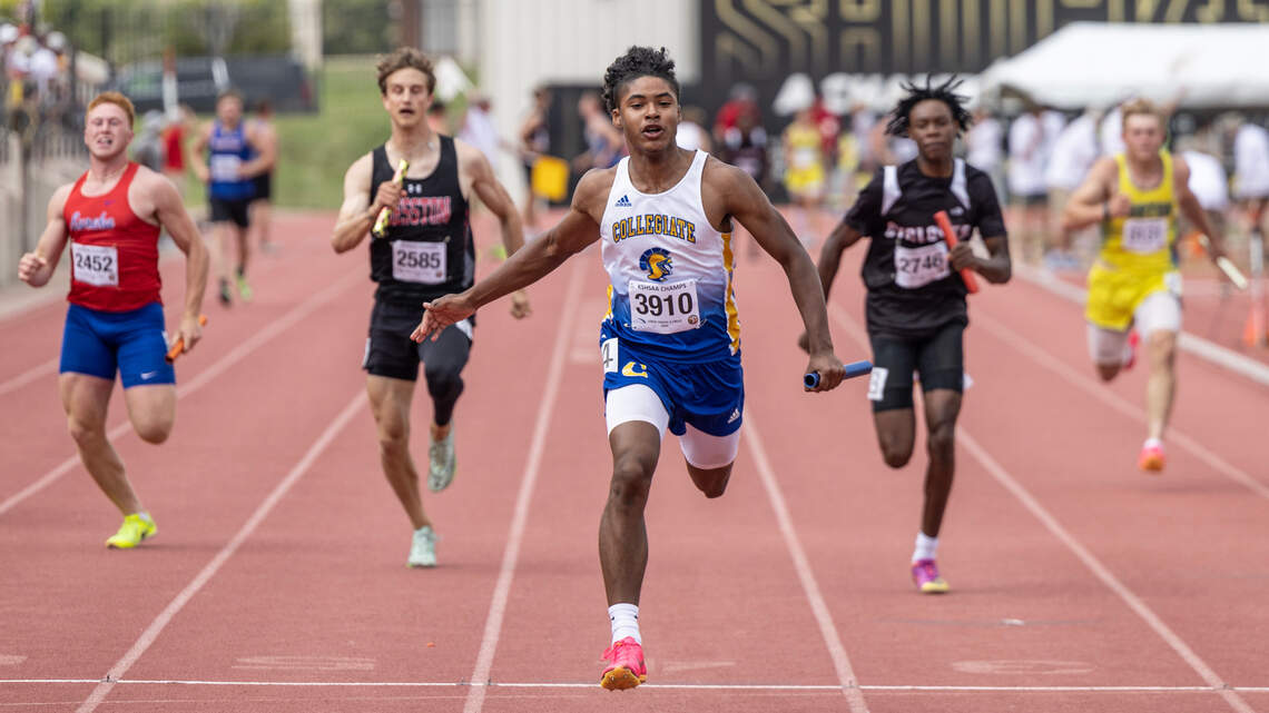 Kansas high school state boys track champions: Wichita Collegiate wins team title