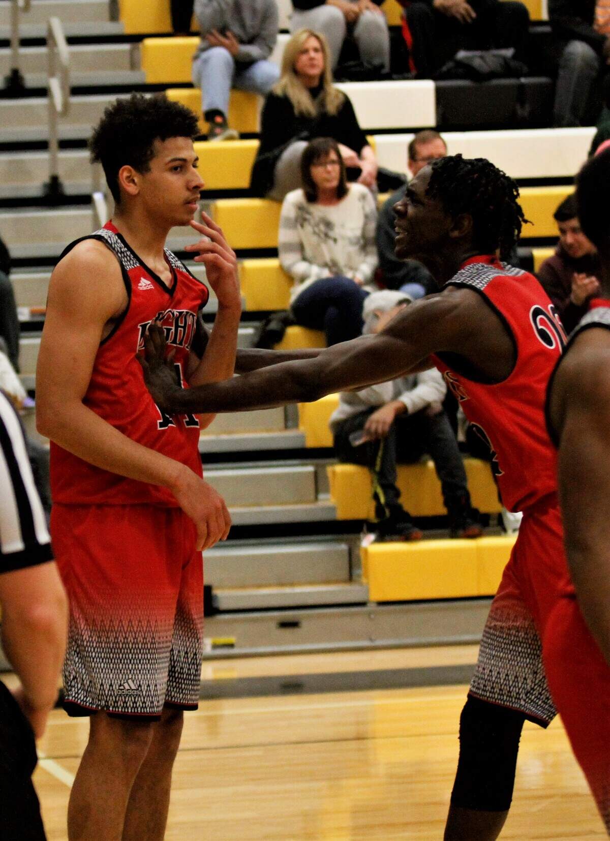 Wichita Heights’ Jadon Okon, Sam Kiguru