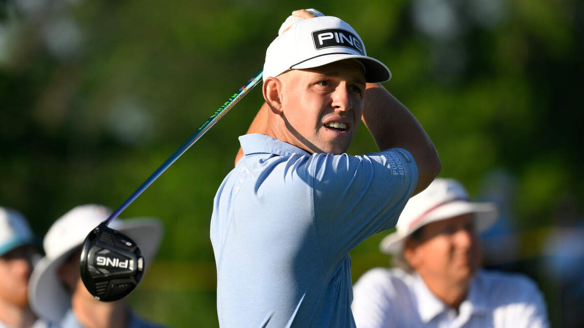 Kapaun grad Sam Stevens climbs Wichita Open leaderboard in hometown golf return