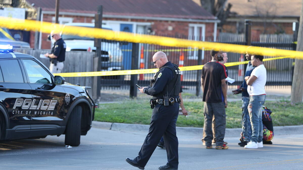 One man is dead after a shooting in the area of 21st and Grove in east Wichita on Thursday.
