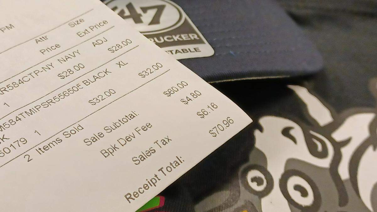 The Wichita Wind Surge, a Double-A minor league baseball team, added an 8% fee to all merchandise, concessions and individual ticket sales at Riverfront Stadium in April 2022.