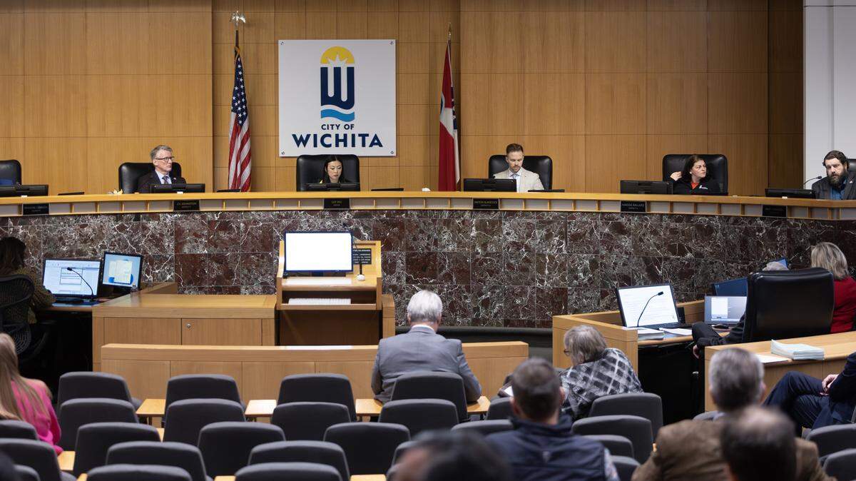 Members of the Wichita City Council discuss the pros and cons of a possible one-cent sales tax. The council voted to place the proposal on a March 3 special election ballot.