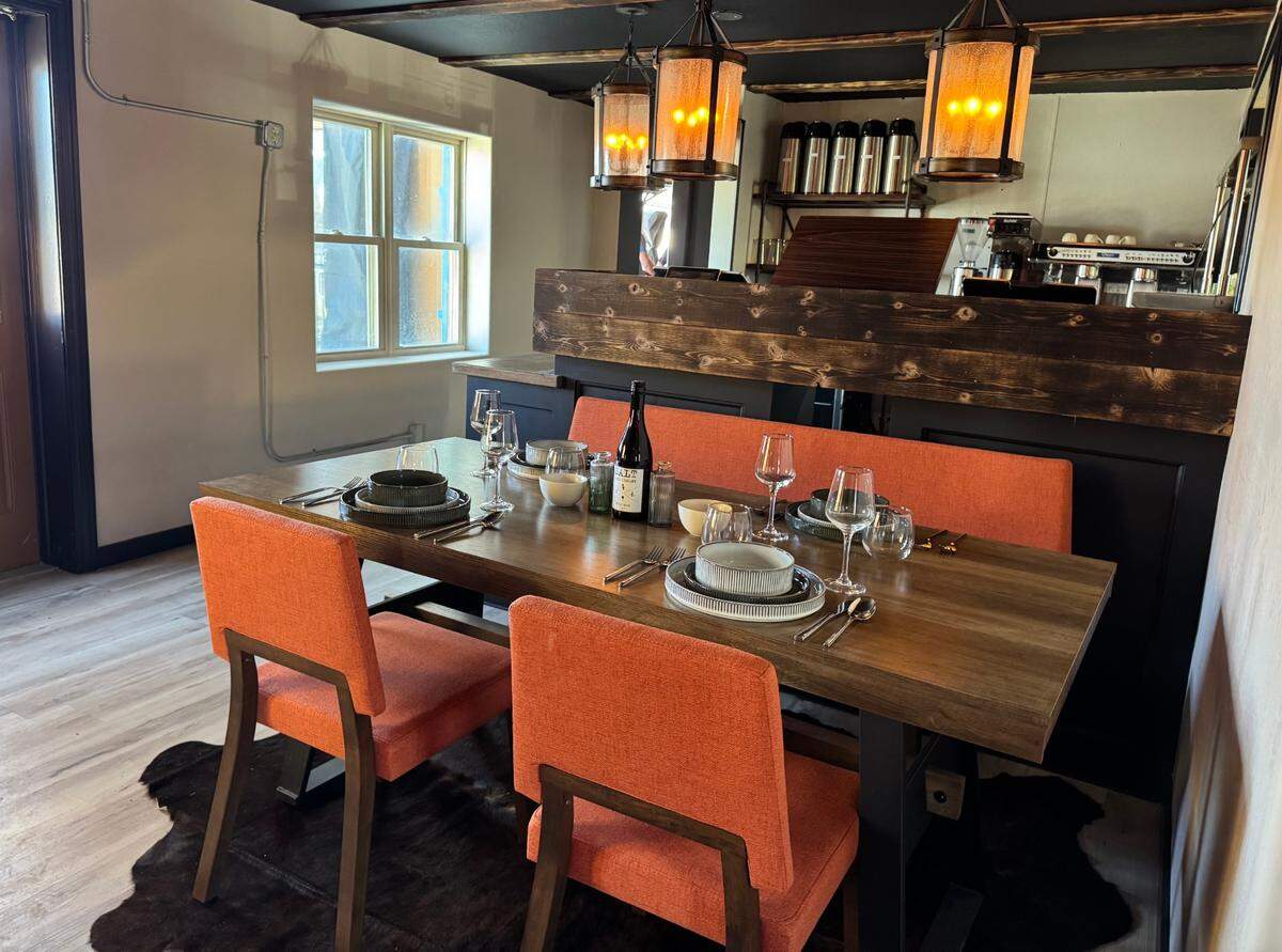 The fine-dining side of Abode Bistro & Bar has only 24 seats.