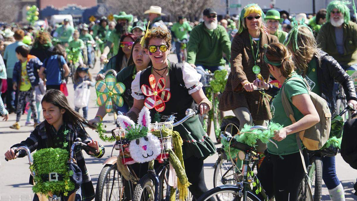 The last St. Patrick’s Day parade in the Historic Delano District, March 16, 2019, before the COVID pandemic.