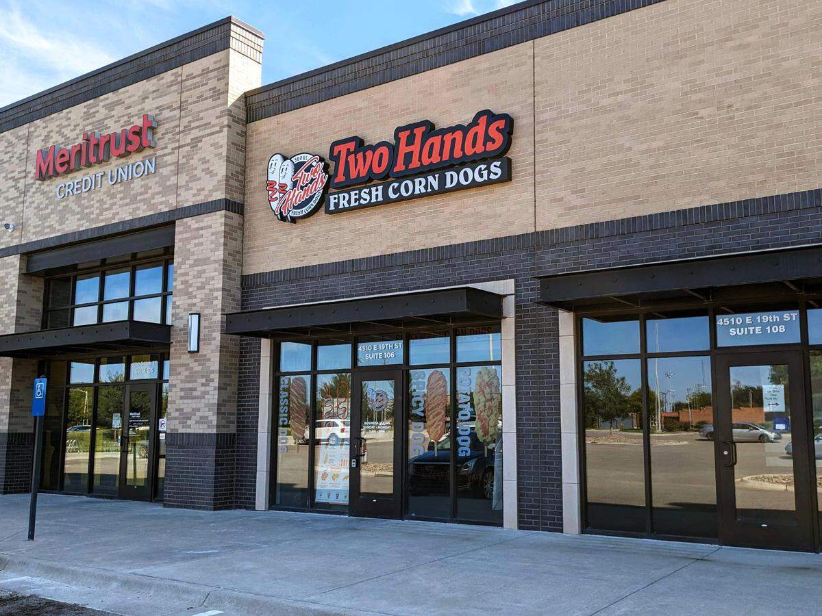 Two Hands Corn Dogs opens on Friday in Wichita.