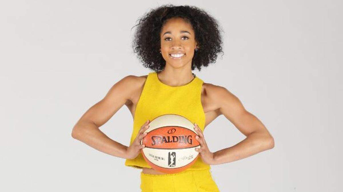 Tiffany Bias, a Wichita native and Andover Central graduate, is currently juggling careers as a basketball player, a fashionista, and a sideline reporter.
