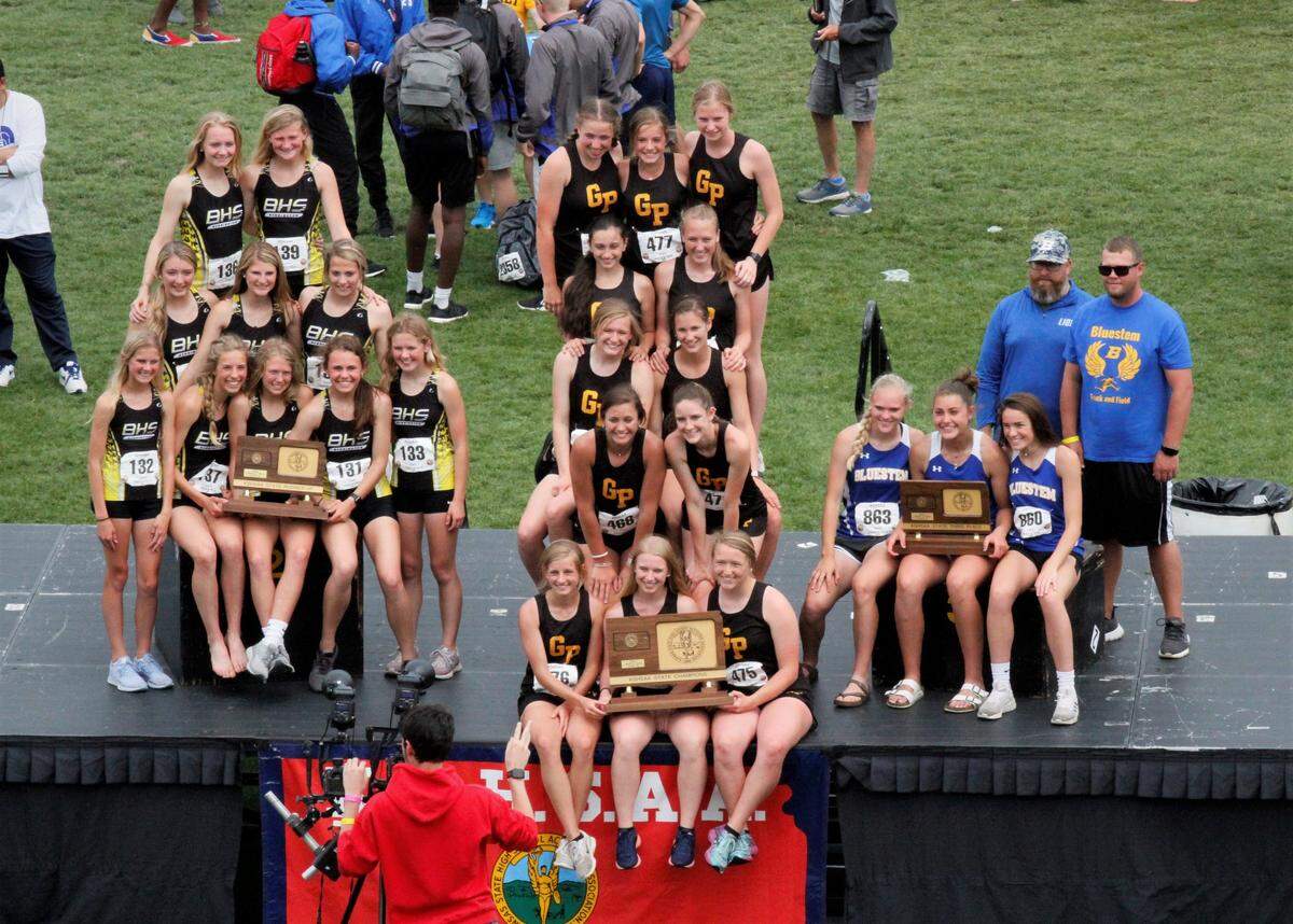 Garden Plain High School girls track and field team