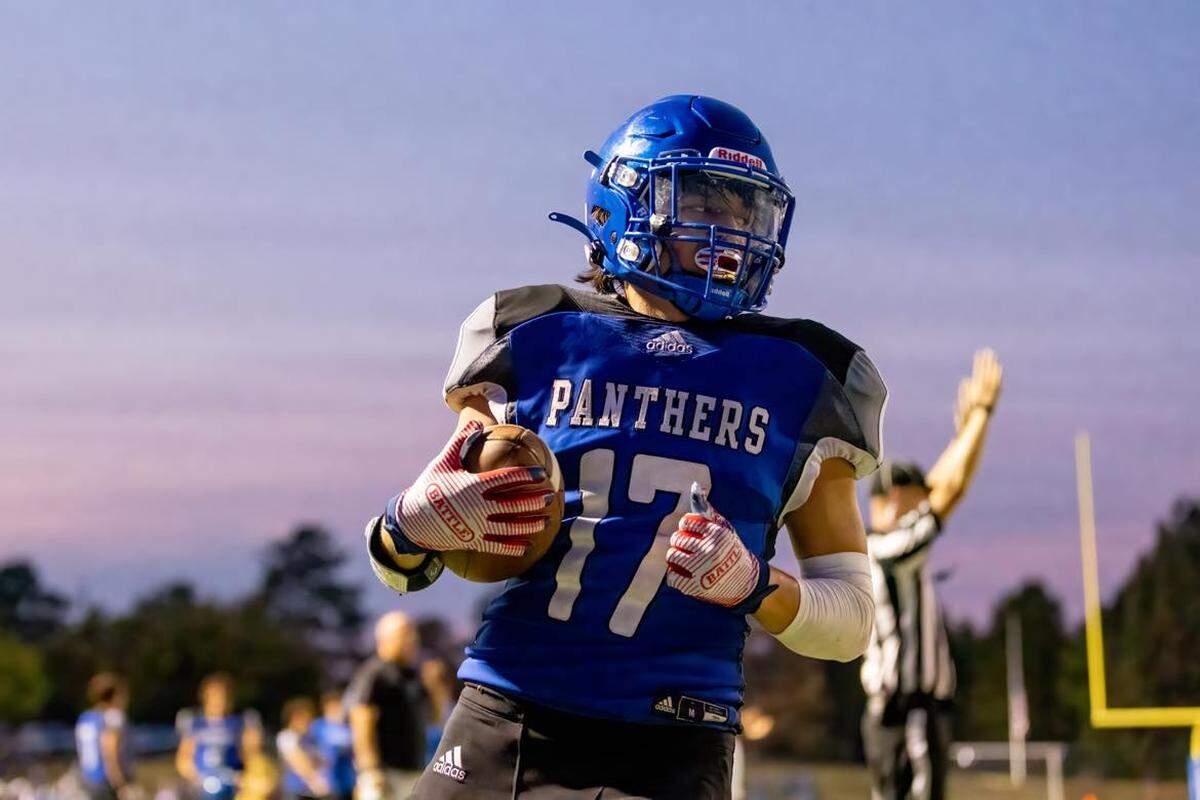 Isaac Combs has been part of the senior class that has helped turn around the Wichita Independent football team from a perennial loser to a 5-0 team ranked in the top-10 of the 8-man rankings.
