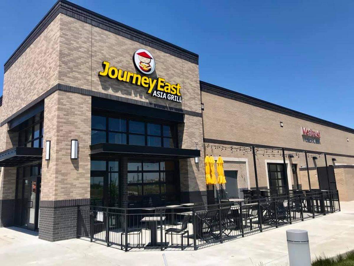 Journey East Asia Grill is a new Wichita restaurant with a nice pond-facing patio.