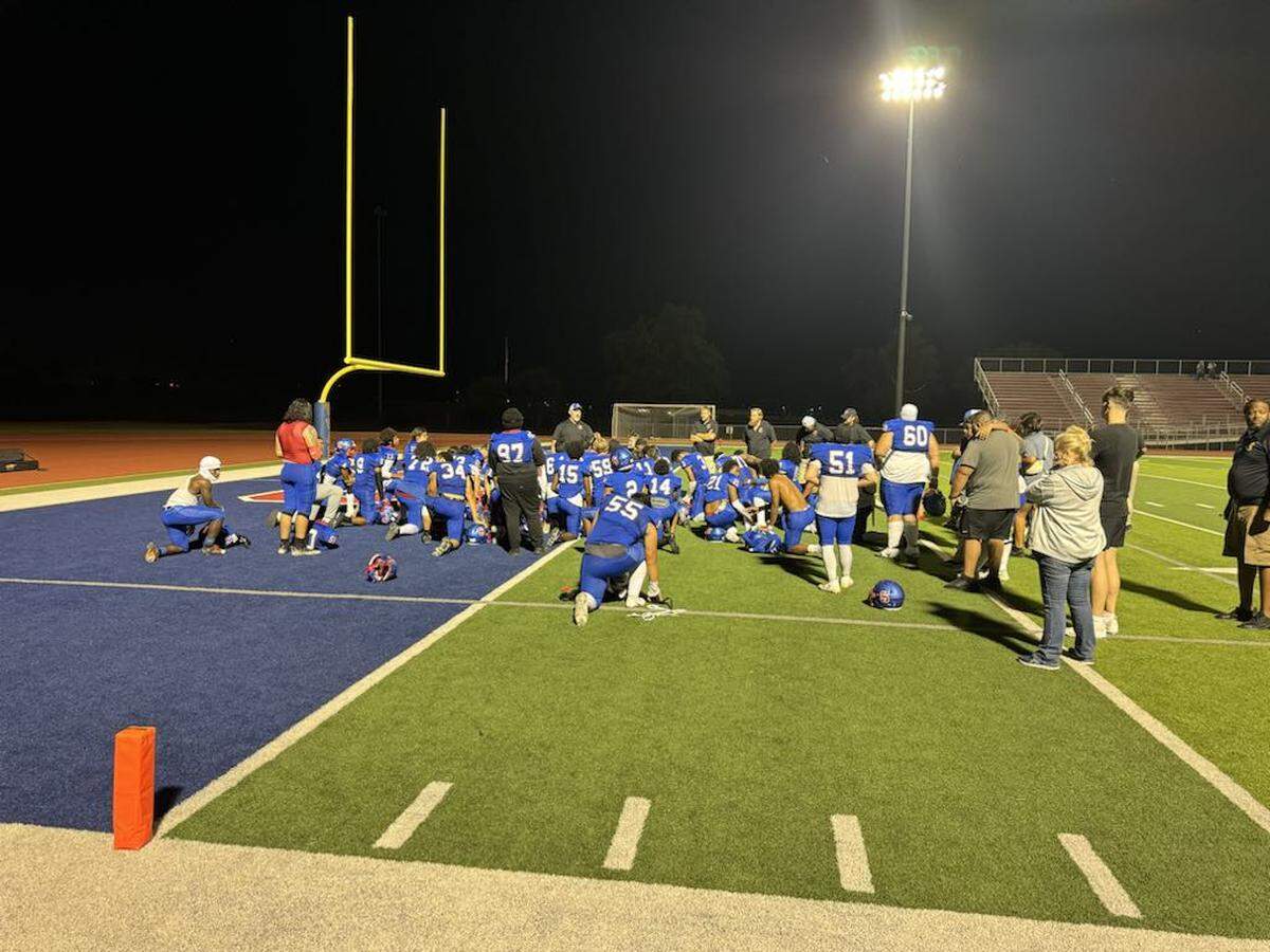 The South football team won 32-7 over Bishop Carroll on Friday, snapping a 24-game losing streak in the series and beating the Golden Eagles for the first time since 1992.