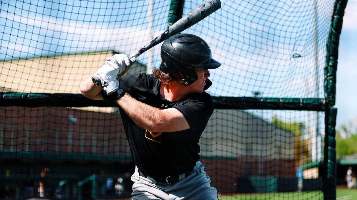 Wichita State junior outfielder Kyte McDonald, a former Mississippi State transfer, is expected to use his speed on the base paths this season for the Shockers.