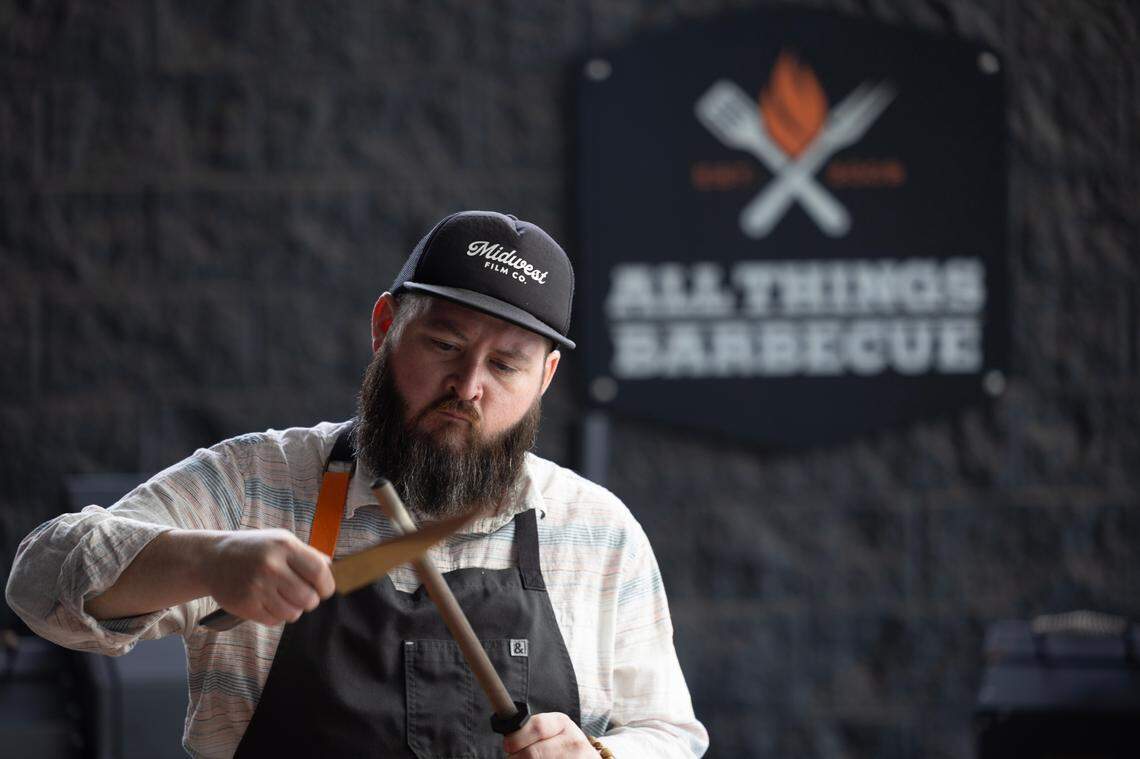 Tom Jackson at All Things BBQ also teaches cooking classes.