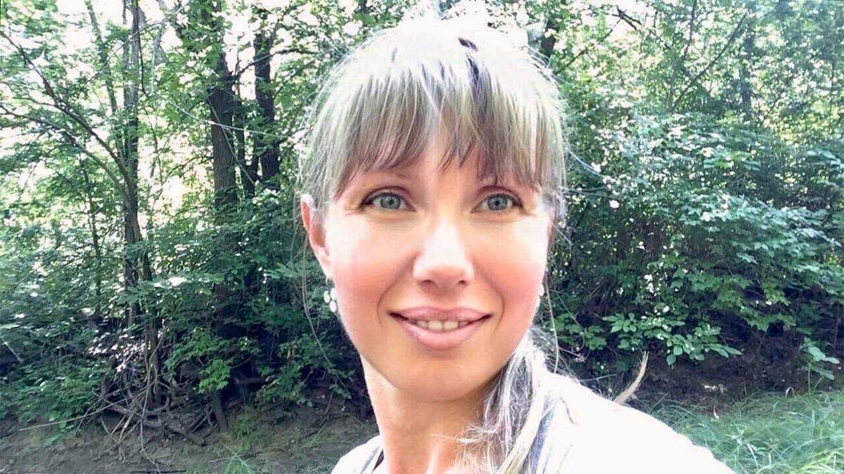 Viktoriya ‘Vita’ Douglas, a Ukrainian native who lived in Newton for 15 years, has family in Ukraine. Her mother and brother had to flee Kharkiv, Ukraine, after Russian troops launched an armed attack on their city.