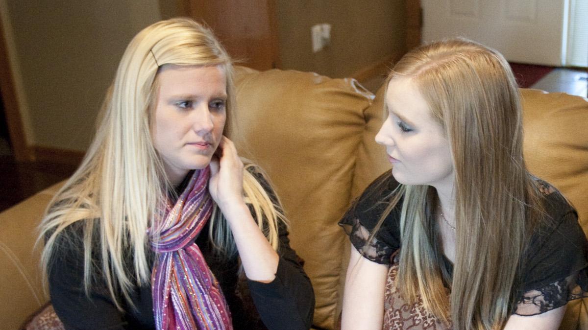 In the five years since she sent police to their door, Shelly Vasey, right, has stayed in touch with the girls, offering them everything from food to movies to conversation to a place to stay.