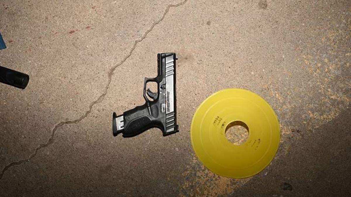 A suspect fired this gun Wednesday at Wichita officers before they returned fire, killing the man, the Sedgwick County Sheriff’s Office said during a news conference Friday. The man died at the scene near 21st and Arkansas.