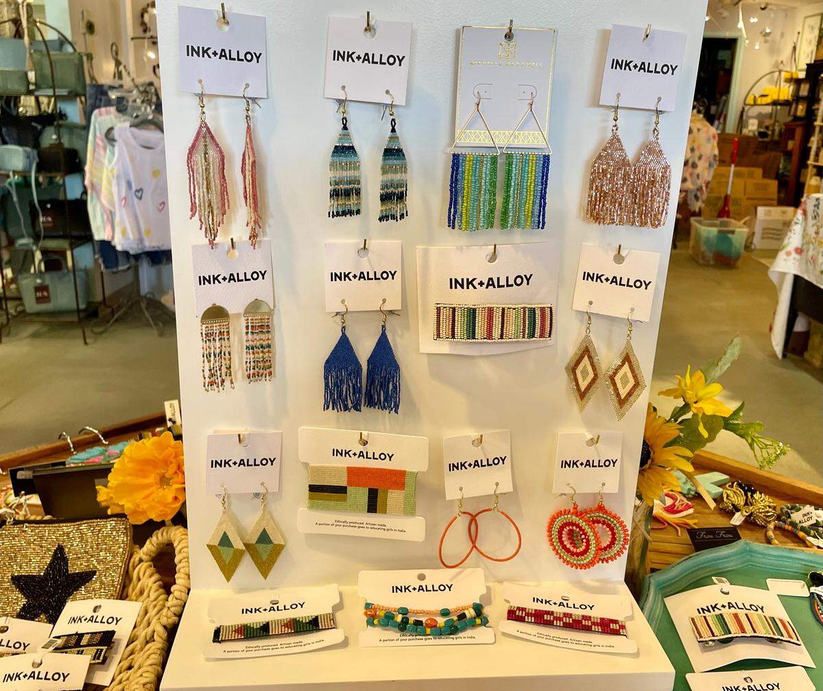 Frou Frou owner Betsy Morrison, who is moving her store to the Waterfront, said, “We try to carry a broad variety of products at different price points so that anybody who walks in the door can find something they like and afford.”
