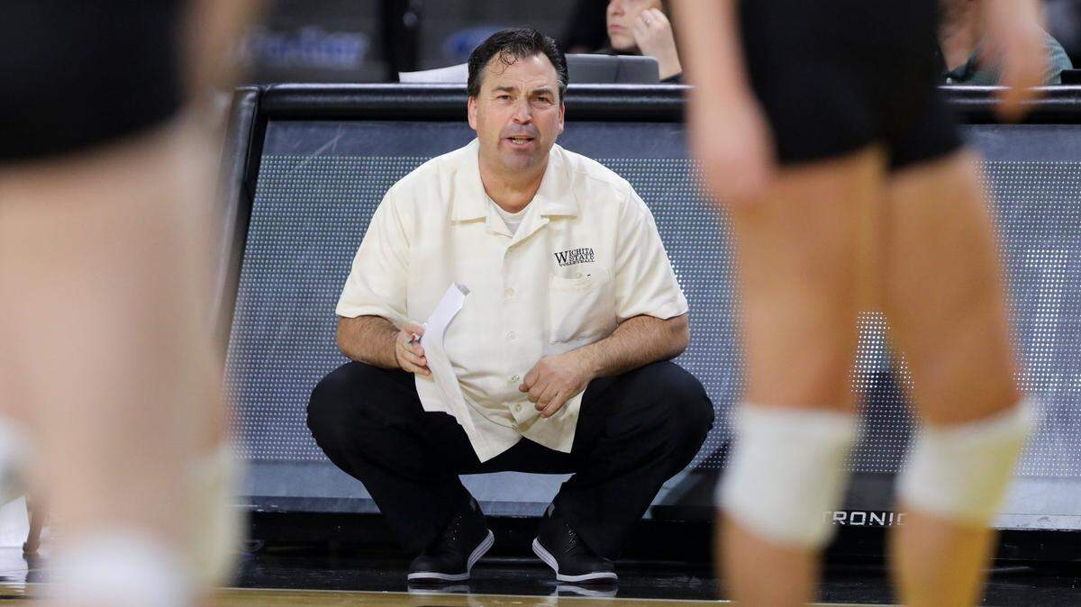 Wichita State volleyball coach Chris Lamb announced on Wednesday evening that his team will pull out of this weekend’s tournament in South Dakota due to COVID-19 issues within the program.