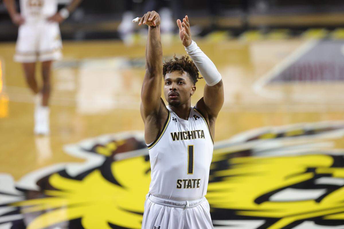 Tyson Etienne is off to a blazing start to his sophomore season, leading Wichita State in scoring at 19.7 points per game through three games.