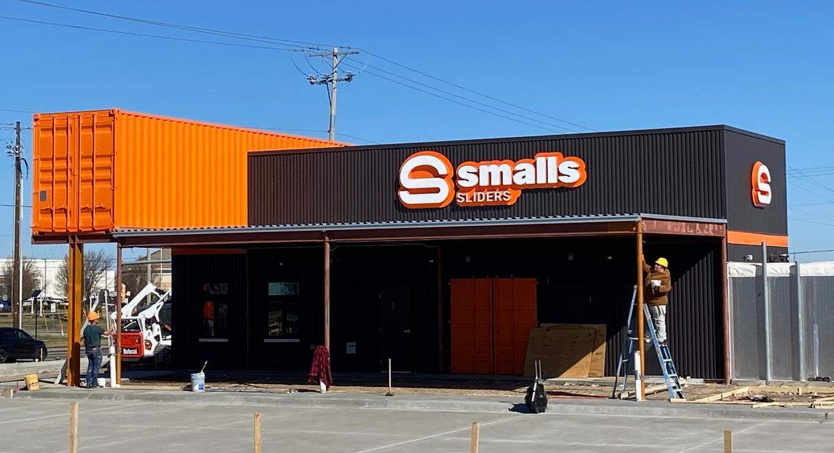 Small Sliders was originally supposed to open on St. Patrick’s Day, but construction got behind.