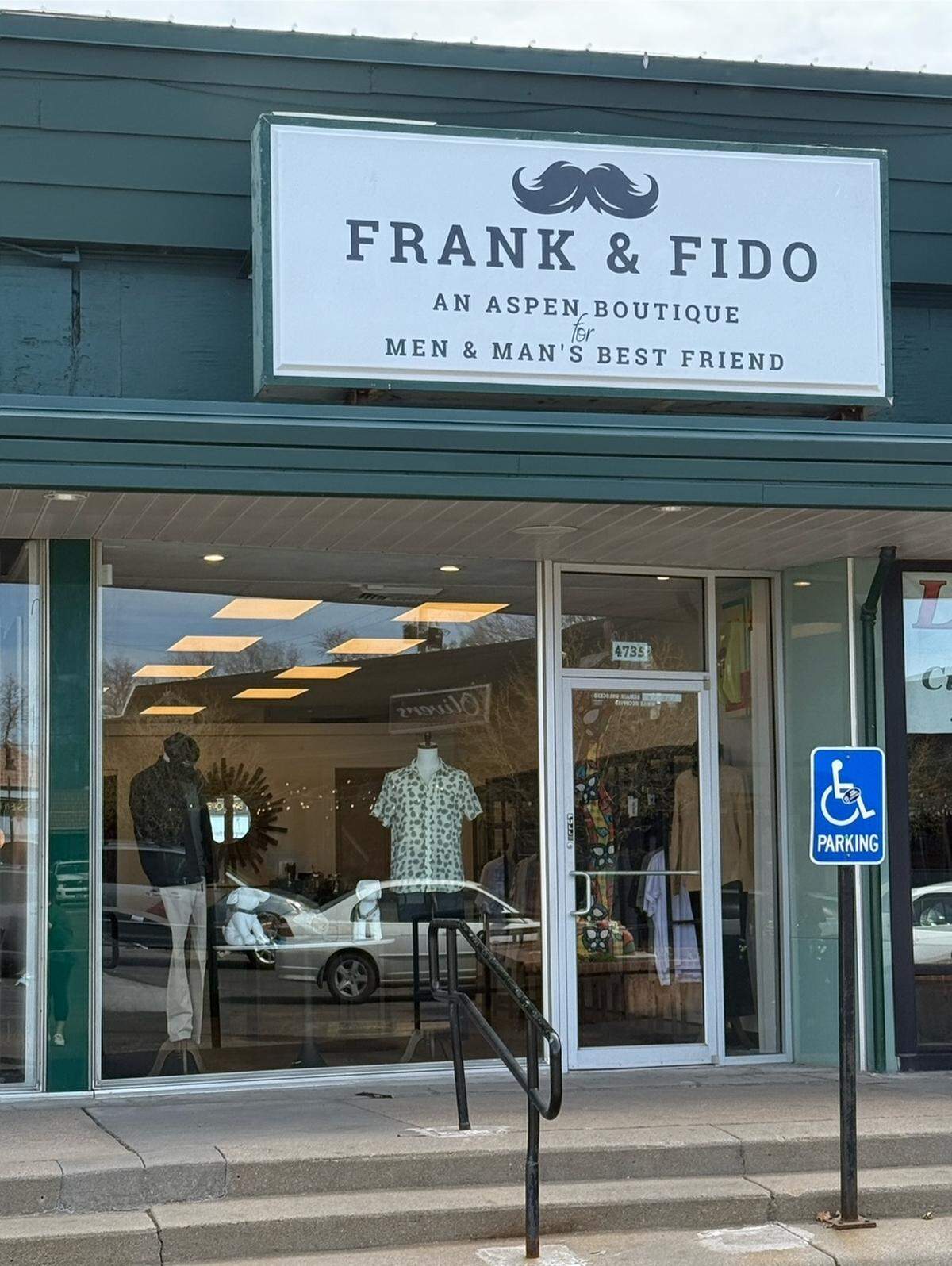 Frank & Fido is leaving Lincoln Heights Village but only moving across Douglas and Oliver to the Aspen Boutique space.
