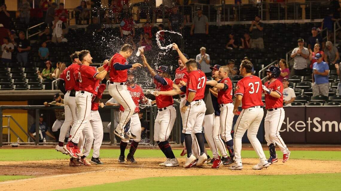 Wind Surge clinch second division title. Here’s when playoff baseball comes to Wichita