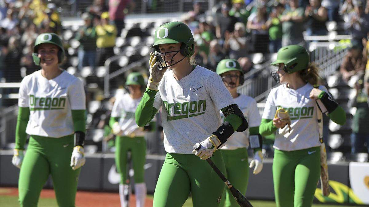 The Oregon Ducks are the first opponent for the Wichita State softball team in the NCAA Fayetteville Regional on Friday.