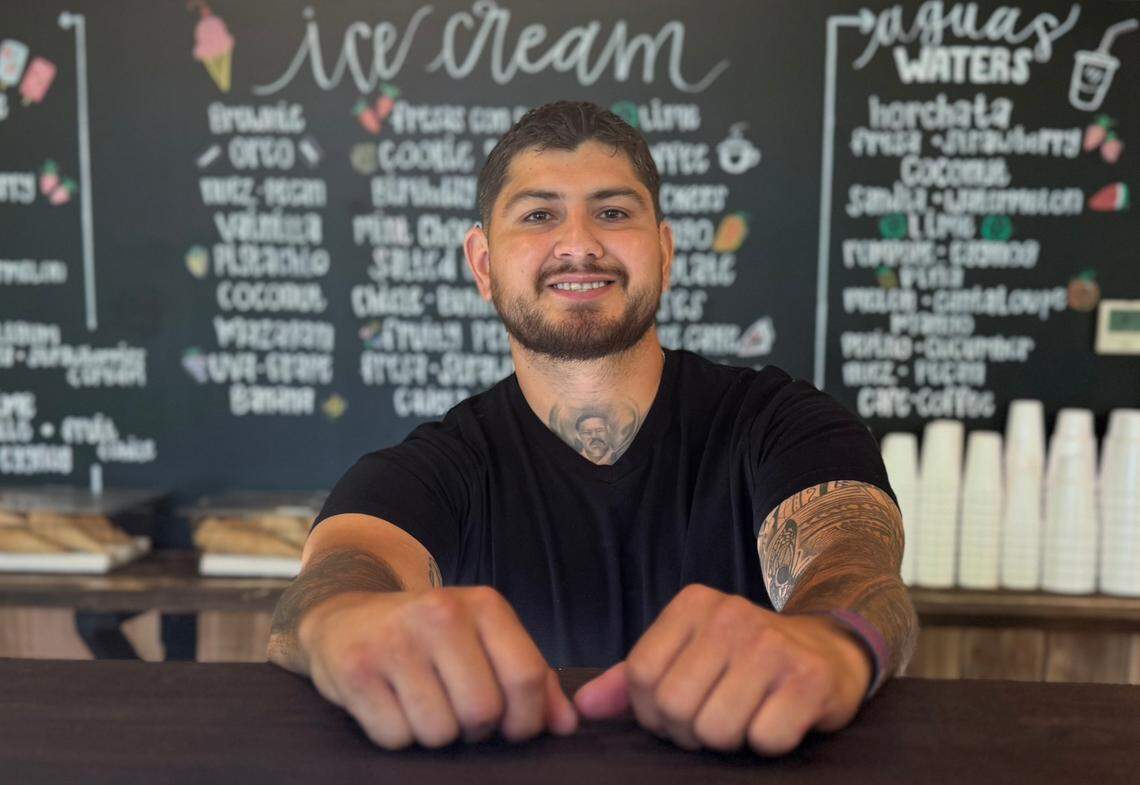 Armando De La Pena recently relocated to Wichita from western Kansas and is about to open a new Mexican ice cream and snack shop called Paleteria Chihuahua.