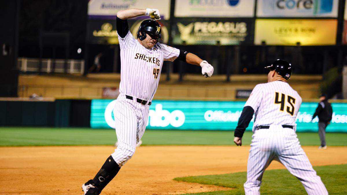 Payton Tolle delivered another special two-way performance in Wichita State’s 12-2 win over Creighton at Eck Stadium on Sunday.