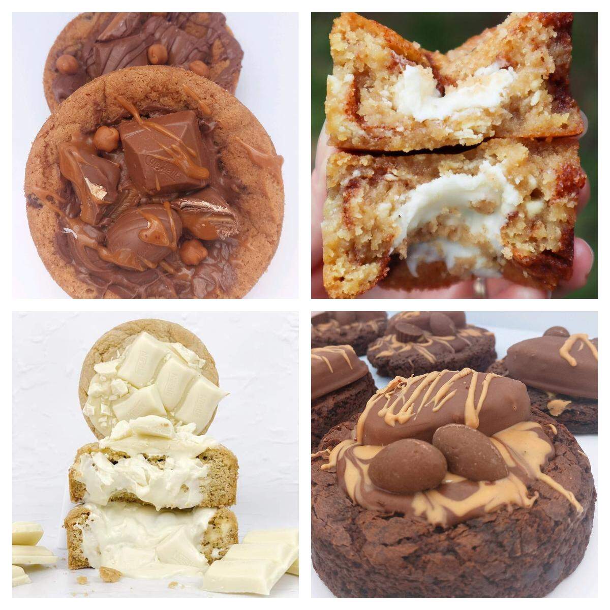 Cookie lovers can order four-packs of Crumble & Cream’s deep-dish cookies while they wait for the trailer to hit the streets.