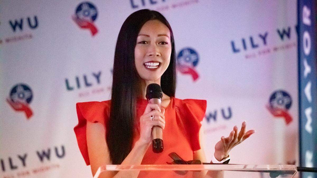 On the campaign trail, Lily Wu ran as a fiscal conservative and promised not to accept a raise as mayor.