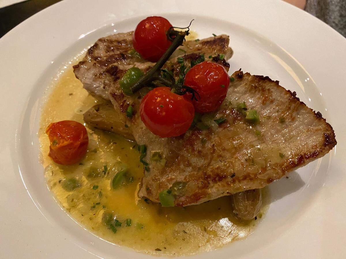 Veal Piccata is one of the rustic but modern dishes on the menu at Napoli Italian Eatery in Wichita.