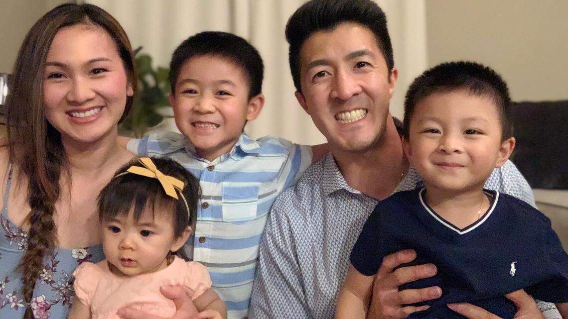 Bao Vo and his wife, Mai, are starting a new nail and eyelash extension salon called Emeli Kate. It’s named for their three children, Emery, who is 8 months, Eliah, 3, right, and Kayden, 5, center.