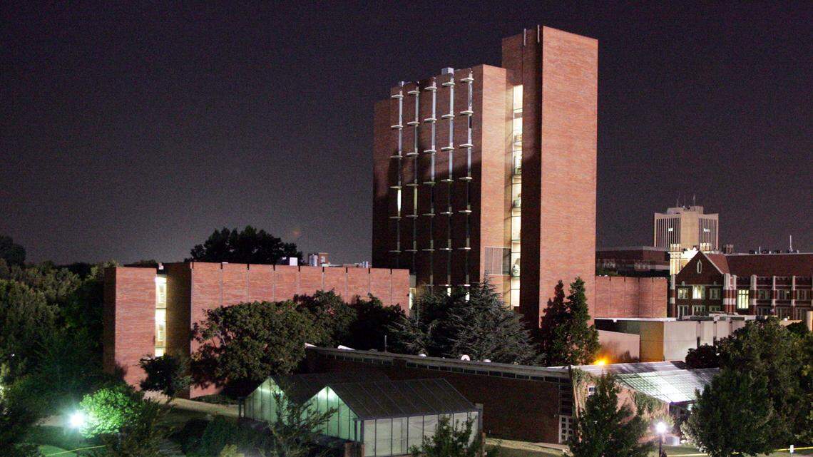 The George Lynn Cross Hall, Botony, Microbiology building, pictured here, on the University of Oklahoma campus.