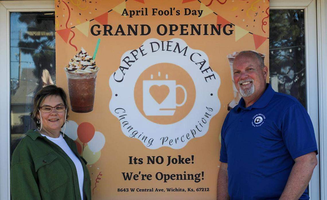 Cynthia and Perry Warden opened Carpe Diem Cafe near Central and Tyler last April.