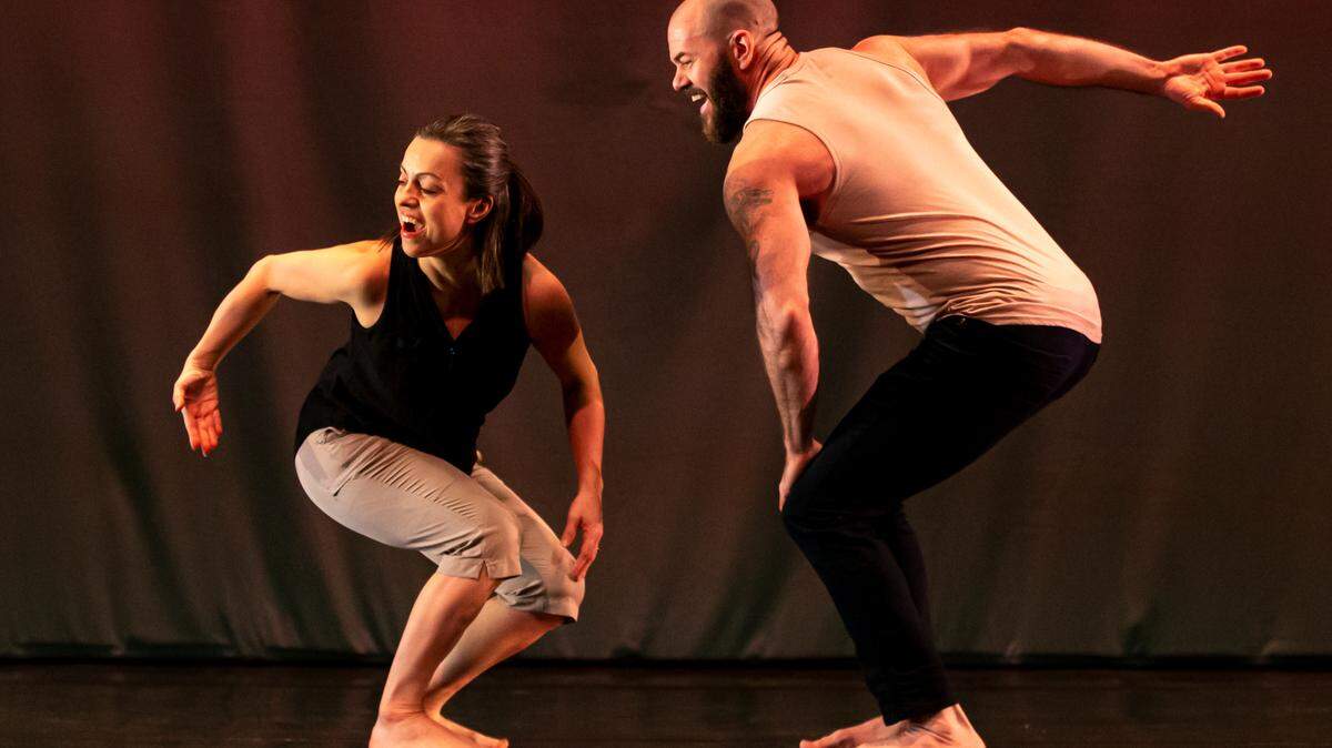 Regina Klenjoski and Chad Michael Hall perform in Duets for My Valentine, a dance program available online through midnight Sunday.