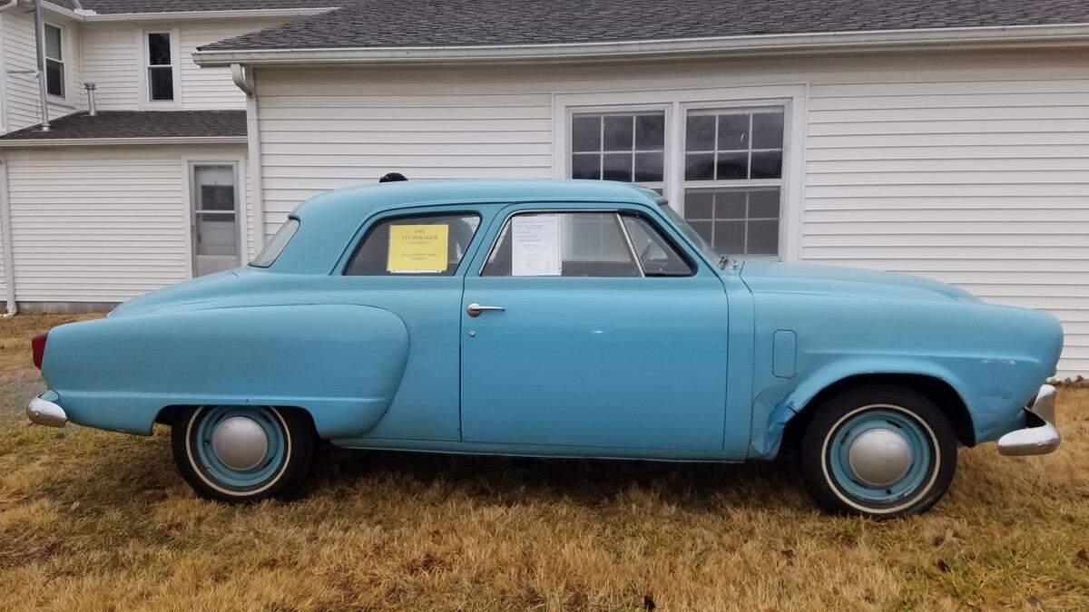 Jerry Toews has restored this 1951 Bullet Nose Studebaker Champion, which will be auctioned off at this weekend’s Kansas Mennonite Relief Sale.