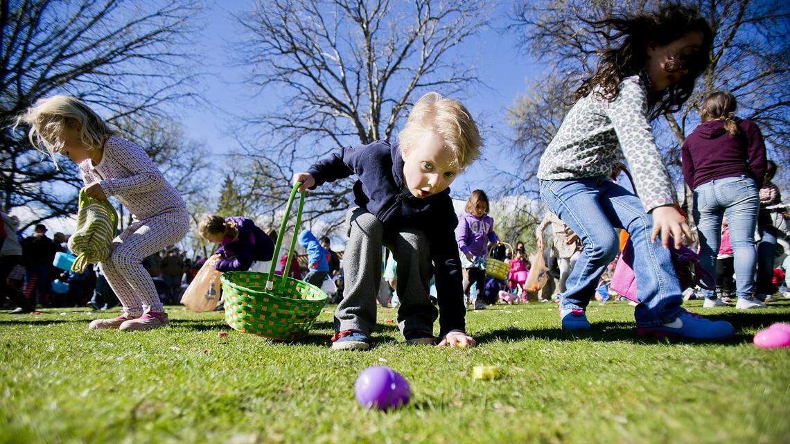 Easter egg hunts are happening all over Wichita on Saturday.