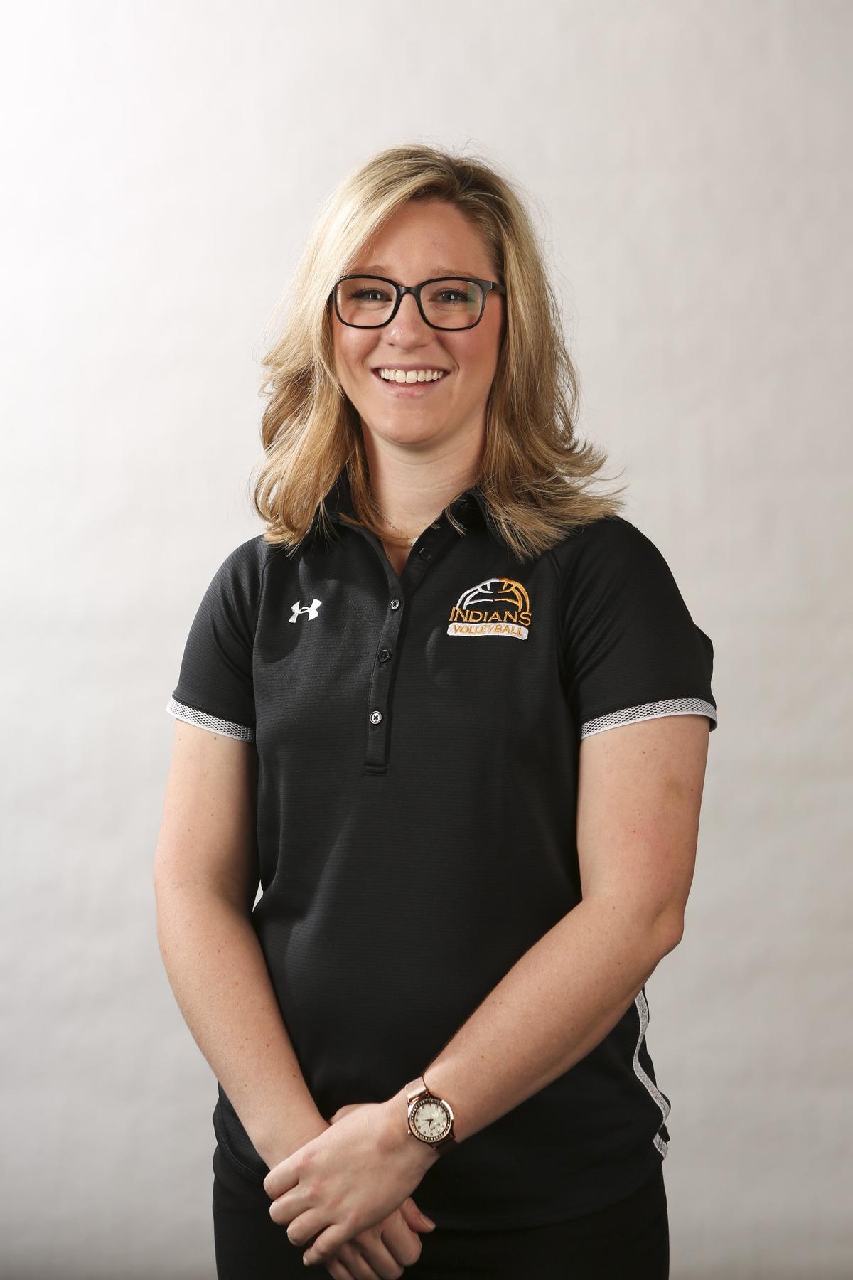 All-Metro volleyball team coach Kaylie Bergkamp, Andale.  (November 19, 2018)