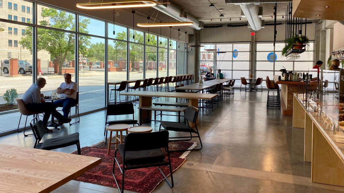 First Mile Cantine official opens on Tuesday on the ground floor of Fidelity Bank’s new RISE Car Park at Market and English.