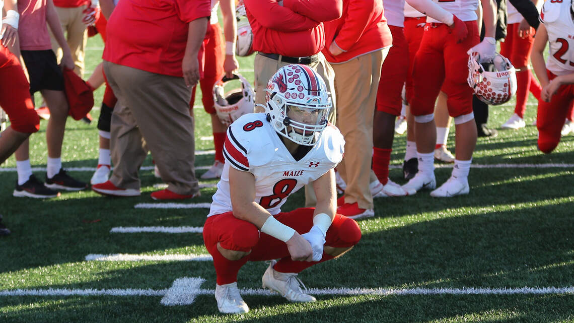 Maize rally falls short to Mill Valley in Kansas 5A high school football title game