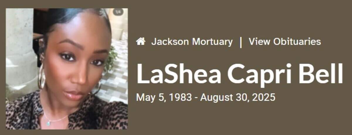 LaShea Bell, 42, died in a crash on Aug. 30, 2025. Her daughter, A’Niah Bell, was also killed.