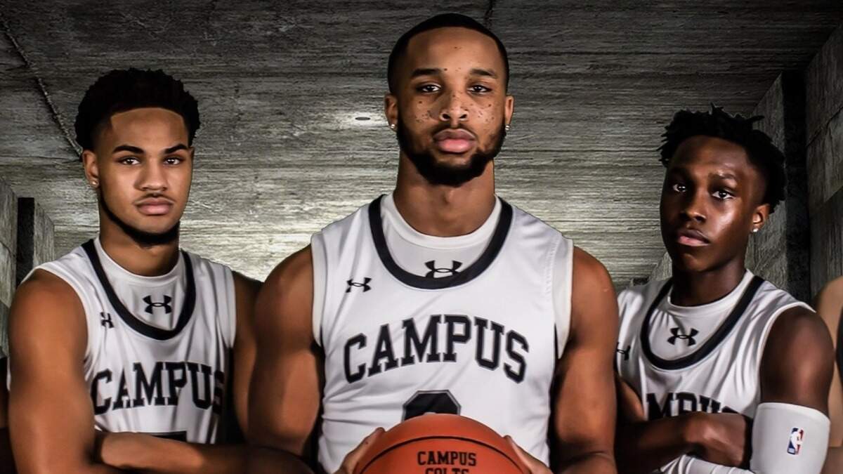 The three-pronged attack of Stevie Strong (left), Sterling Chapman (center) and Jayden Hall (right) has led Campus to a 9-1 record and eight straight wins this season.