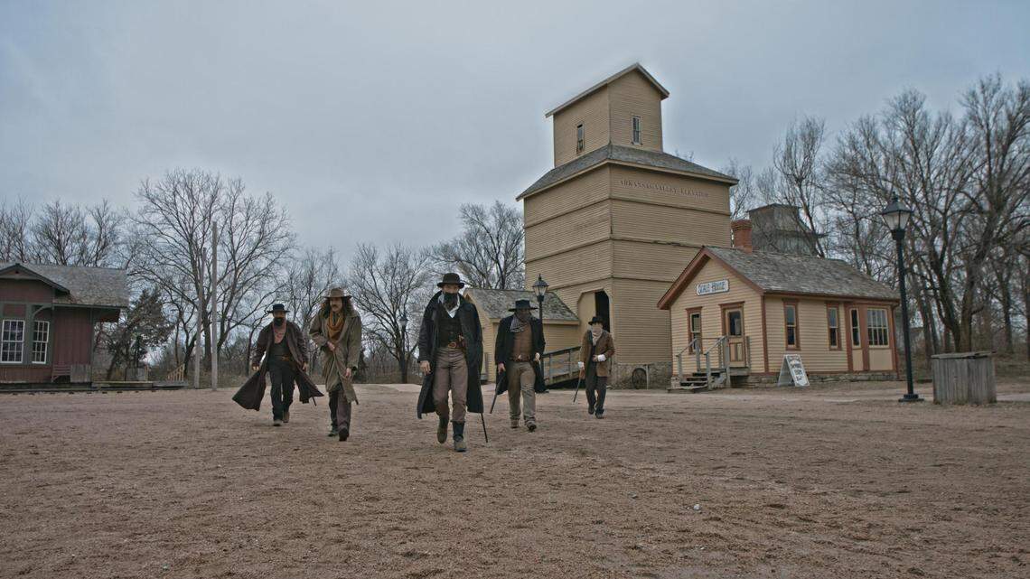“Death Alley” follows the Dalton Gang in 1892 as they set out to become the most famous outlaws in America. The film will have its world premiere at the Starlite Drive-in on Friday, March 12. The film used actors and crew members from Wichita.