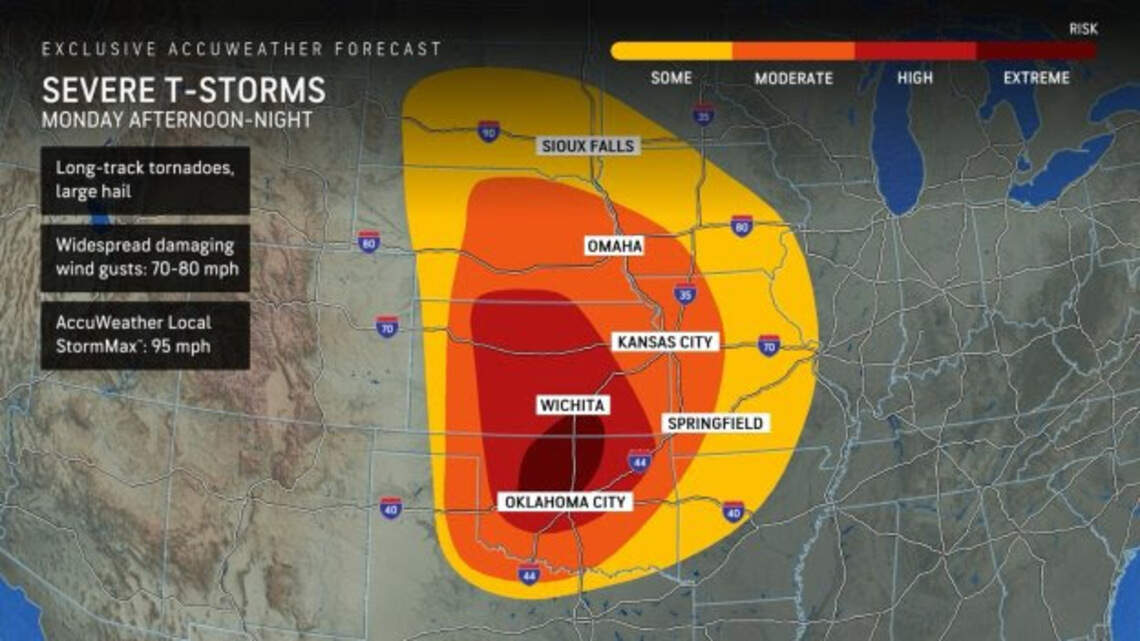Wichita could see tornadoes, hail, strong winds: forecast | Wichita Eagle