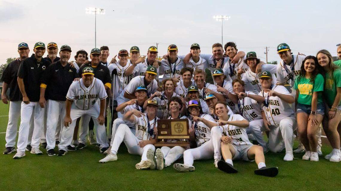 The Bishop Carroll baseball program won its third Class 5A state championship with a 7-6 victory over De Soto at Wichita State’s Eck Stadium on Friday.