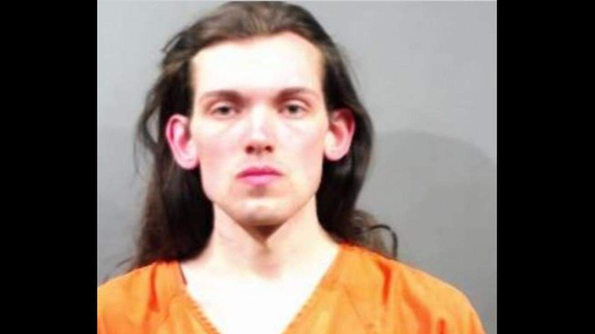 Terry Fine Jr. after his December 2021 arrest.