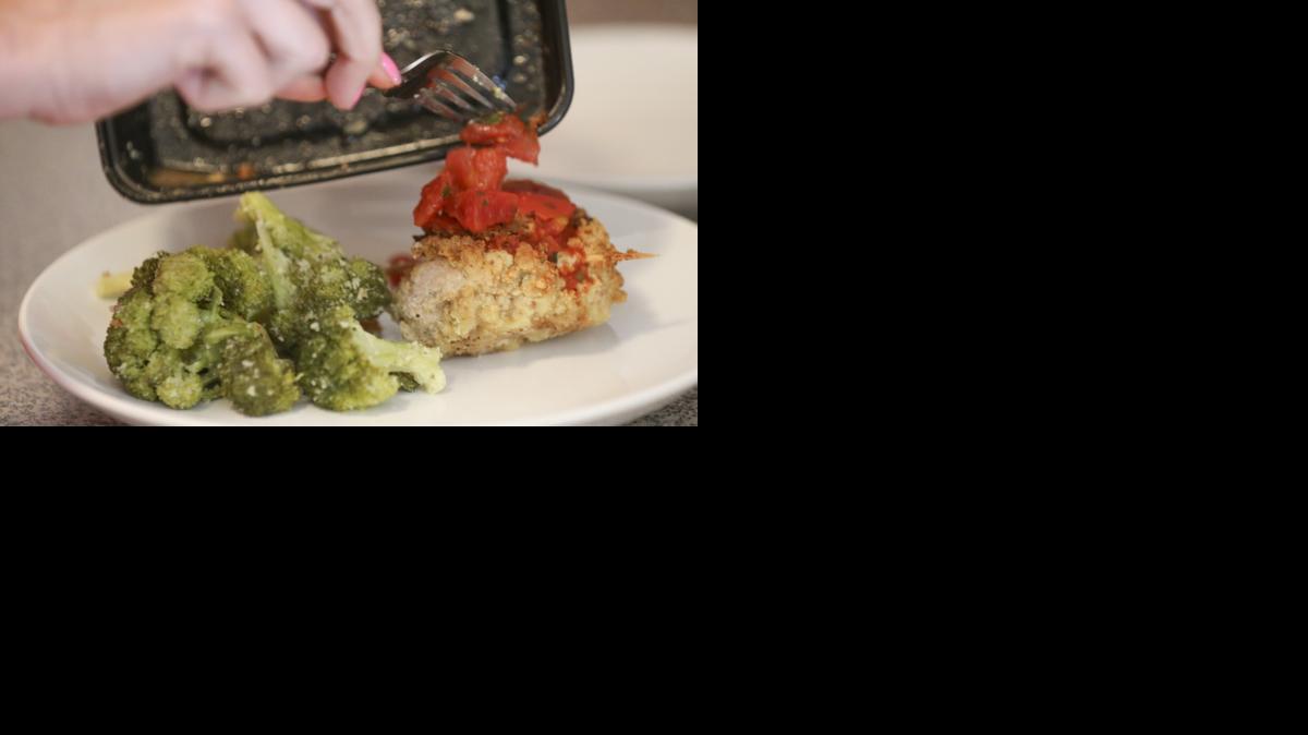 A prepared meal from Evolve Paleo Chef, which caters to Paleo dieters.
