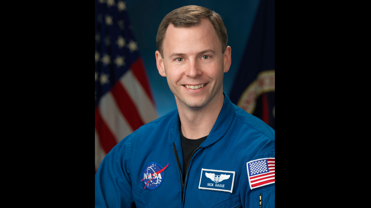 Nick Hague will be the fourth Kansan to fly into space.