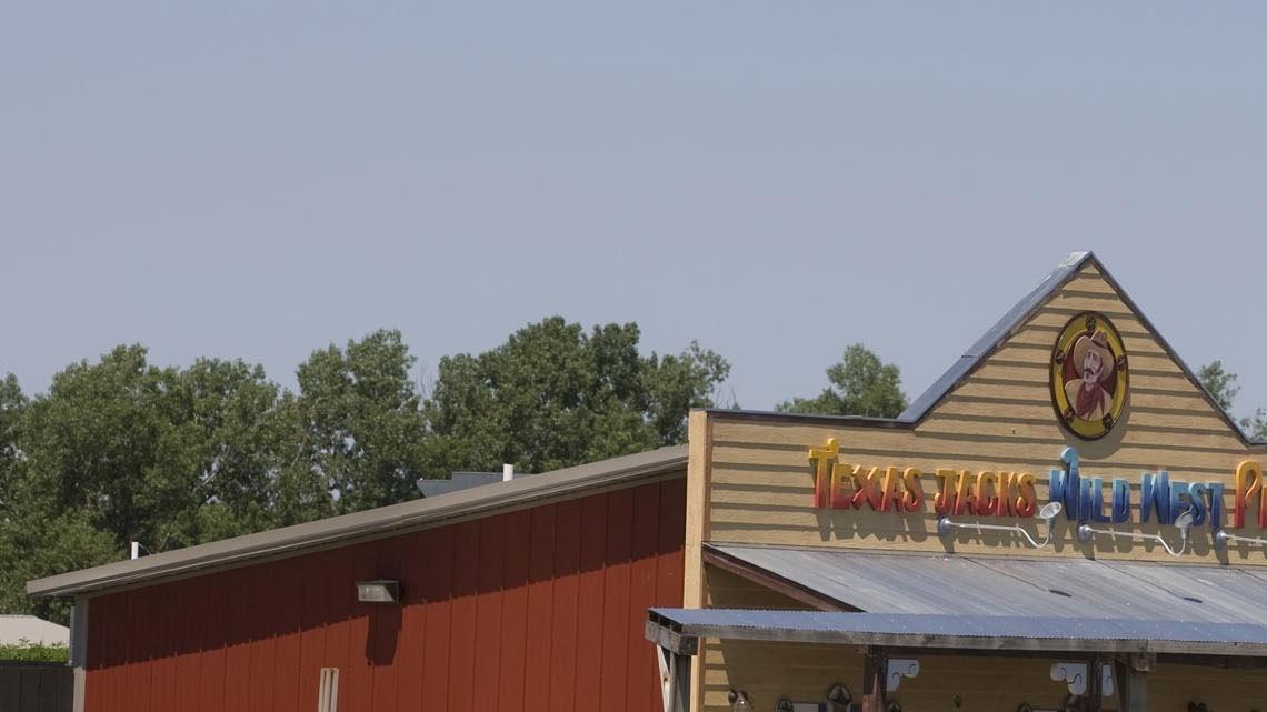 Weeds dominated the grounds of Wild West World in 2008.